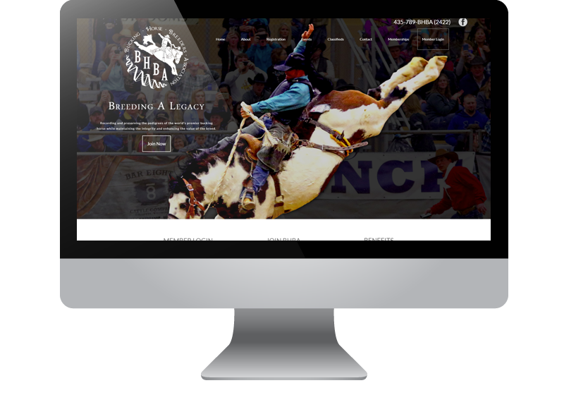 Vernal  Design and Development for Bucking Horse Breeders