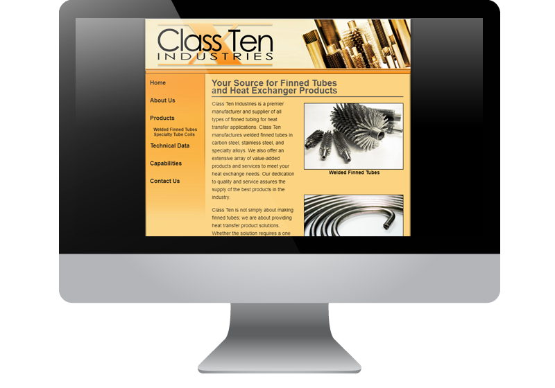 Pryor Web Design - Class Ten Industries Pryor Web Design - Class Ten Industries