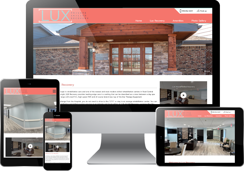 Tulsa Web Design - LUX Recovery