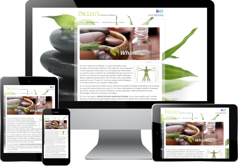 Tulsa Web Design - Dr. Leu Tulsa Web Design - Dr. Leu