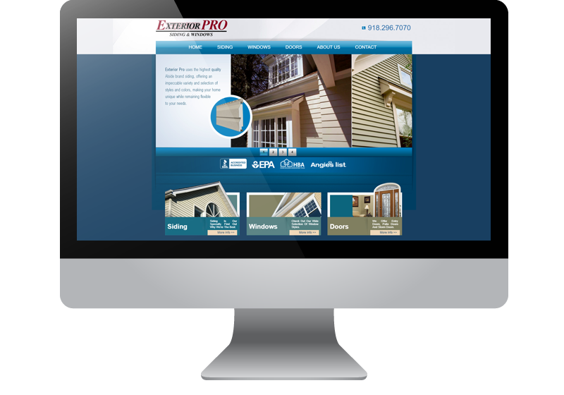 Tulsa Web Design - Exterior Pro Siding & Windows Tulsa Web Design - Exterior Pro Siding & Windows