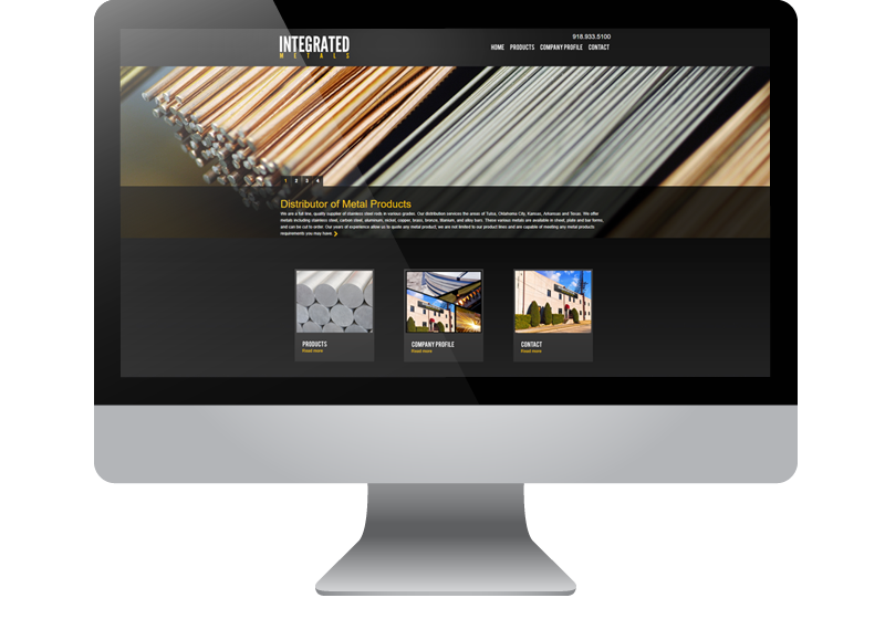 Tulsa Web Design - Integrated Metals Tulsa Web Design - Integrated Metals