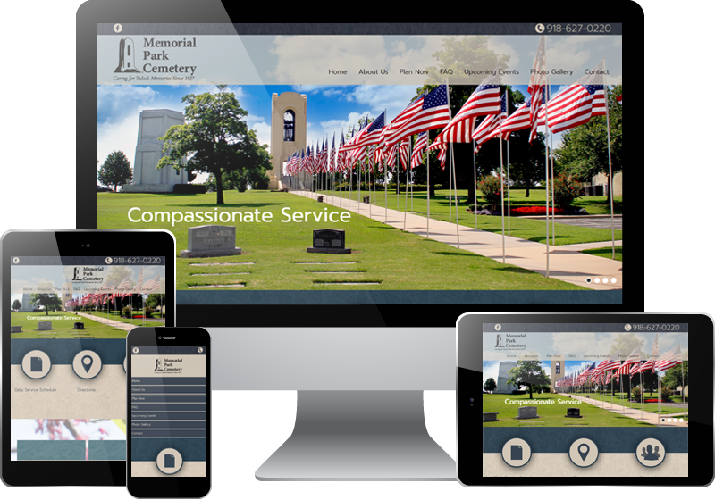Tulsa Web Design - Memorial Park Cemetery Tulsa Web Design - Memorial Park Cemetery