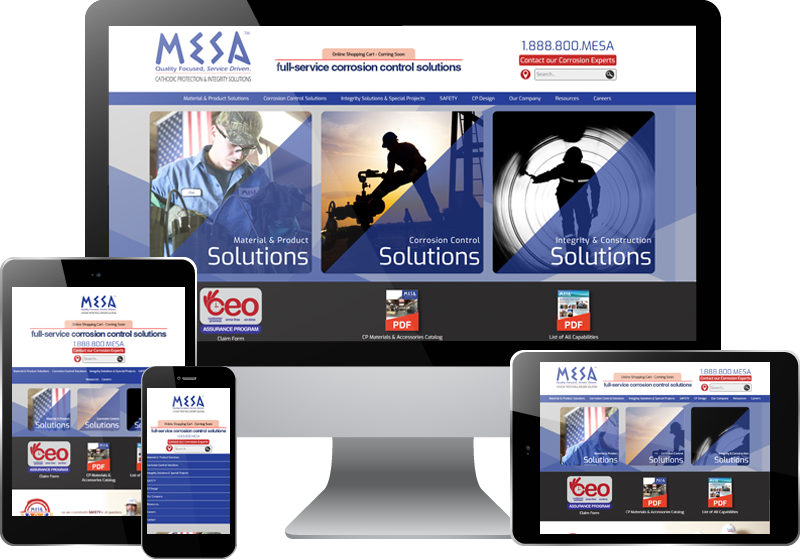 Tulsa Web Design - Mesa Products Tulsa Web Design - Mesa Products