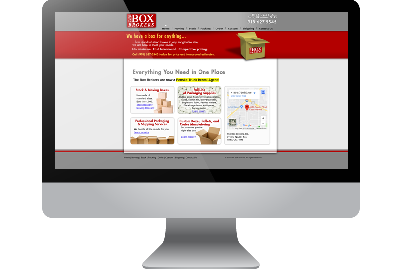 Tulsa Web Design - Box Brokers Tulsa Web Design - Box Brokers