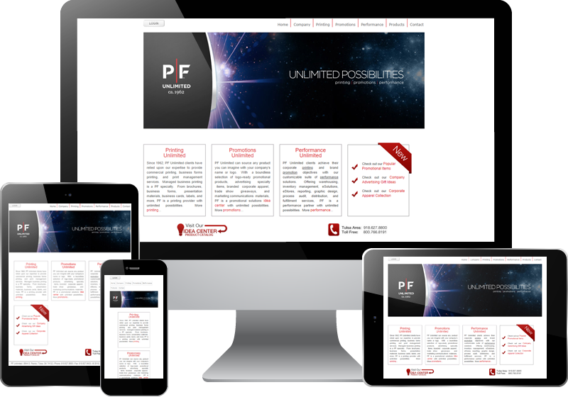 Tulsa Web Design - PF Unilimited Tulsa Web Design - PF Unilimited