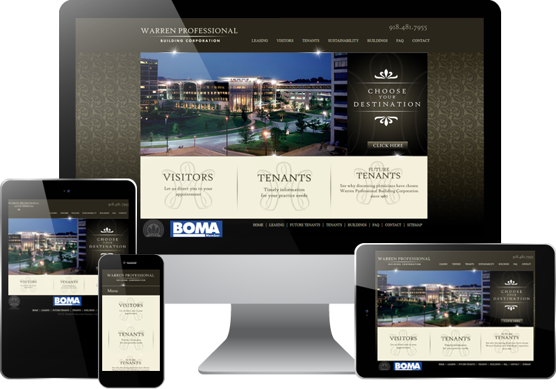 Tulsa Web Design - Warren Professional Building Corporation Tulsa Web Design - Warren Professional Building Corporation